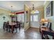 Open-concept design with dining area visible from the front entrance at 25545 Laurel Valley Rd, Leesburg, FL 34748