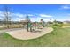 Outdoor fitness equipment and landscaping for exercise in a desirable neighborhood at 2775 Navy Hill Cir, The Villages, FL 32163