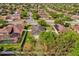 Panoramic aerial view showing the home's location within a Gathering-friendly community at 2988 Santa Maria Ave, Clermont, FL 34715