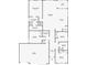 Detailed floor plan showcasing layout of all rooms, including the garage, bedrooms, and living spaces at 3193 Hill Point St, Minneola, FL 34715