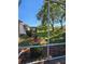 Secluded screened-in patio overlooks a lush green yard and mature trees offering a tranquil outdoor space at 5008 Sawgrass Lake Cir, Leesburg, FL 34748