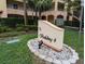 Close up view of the sign for Building 4 in this well-maintained condominium community at 8801 Worldquest Blvd # 4203, Orlando, FL 32821