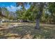 Spacious backyard featuring a large tree providing shade, with ample space for outdoor activities at 11987 Se 95Th Ter, Belleview, FL 34420