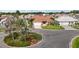 Aerial view of a neighborhood featuring well-maintained homes and landscaping at 1210 Weaton Ct, The Villages, FL 32162