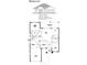 Hanover floor plan featuring 3 bedrooms, 2 baths, and a screened lanai at 12511 Se 91St Terrace Rd, Summerfield, FL 34491