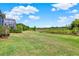 Expansive backyard view, screened-in patio and lush green space for outdoor enjoyment at 13112 Luntz Point Ln, Windermere, FL 34786