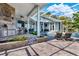 Expansive outdoor kitchen with premium appliances, perfect for entertaining poolside at 13112 Luntz Point Ln, Windermere, FL 34786
