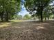 Expansive backyard featuring mature trees offering ample shade and privacy, perfect for outdoor activities at 1425 Douglas Rd, Groveland, FL 34736