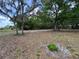 Large lot with mature trees providing shade and privacy, offering endless possibilities for landscaping or development at 1425 Douglas Rd, Groveland, FL 34736