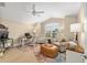 Bright home office space with a large window and modern furnishings at 1992 Hagood Loop, The Villages, FL 32162