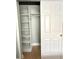 Bright closet featuring custom shelving and rod for optimal storage solutions at 2261 Osprey Ave, Orlando, FL 32814