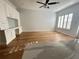 Bright flex-space features built-in cabinets, granite countertop, and shutters allowing lots of natural light at 2261 Osprey Ave, Orlando, FL 32814