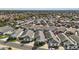 A tranquil aerial view of a well-planned residential community featuring nicely landscaped properties at 2471 Yalaha Ave, The Villages, FL 32162