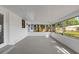 Enclosed sunroom offers plenty of natural light and backyard views at 2517 Royal Palm Dr, Edgewater, FL 32141