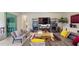 Beautiful living room with modern furnishings and a large sectional sofa and stylish decor at 25962 High Hampton Cir, Sorrento, FL 32776
