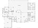 Detailed floor plan of home with many rooms, including a large primary bedroom at 2756 Sequoyah Dr, Haines City, FL 33844