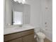 Bathroom featuring a vanity with modern fixtures and a shower-tub combination at 2980 Supermarine Rd, Tavares, FL 32778