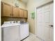 Bright laundry room with washer and dryer at 3551 Mulberry Grove Loop, Leesburg, FL 34748