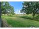 Large grassy backyard with mature trees and landscaping at 4717 Inverness Dr, Leesburg, FL 34748