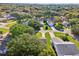 Charming homes with well-manicured lawns nestled among mature trees in a tranquil residential neighborhood at 915 Sutherland Ct, Leesburg, FL 34788
