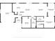 Detailed floor plan showcasing the layout of the home at 1208 Santa Cruz Dr, The Villages, FL 32162