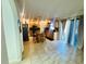 Spacious kitchen featuring island, stainless appliances and tiled floors at 1420 Kissimmee Ct, Kissimmee, FL 34759