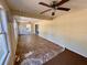 Spacious sun room with tile flooring, ceiling fan, bright windows, and lots of sunlight at 14346 Sw 39Th Ter, Ocala, FL 34473