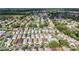 Aerial view of a sprawling residential neighborhood with tree-lined streets at 17428 Se 82Nd Albemarle Ave, The Villages, FL 32162