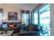 Comfortable seating area with views to the outside patio at 1914 Hux Ct, The Villages, FL 34762