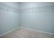 Empty walk-in closet with carpet, white wire shelving, and neutral paint at 2103 Patino Ln, The Villages, FL 32159
