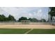 A community baseball field includes dugouts and ample space for recreation at 27024 Old English Ct, Leesburg, FL 34748