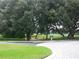 Enjoy scenic greenspace featuring mature trees and lush landscaping at 27024 Old English Ct, Leesburg, FL 34748