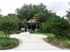 Well-maintained walking path meanders through a beautiful community at 27024 Old English Ct, Leesburg, FL 34748