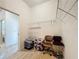 A walk-in closet with wire shelving at 2992 Hicks Pl, The Villages, FL 32163