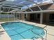 Screened in pool and patio area at 3030 Brighton Rd, Eustis, FL 32726