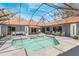 Inviting screened-in pool with ample deck space, ideal for outdoor entertaining and relaxation at 5045 Maui Cir # 12, Orlando, FL 32808