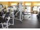 Well-equipped gym with modern fitness machines and ample space for workouts at 10460 Silver Maple Ave, Oxford, FL 34484