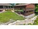 A covered structure designed to store a boat, protecting it from the elements at 12110 Palmetto Ct, Dunnellon, FL 34432
