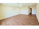 Large bedroom featuring recessed lighting, ceiling fan, and wood-look flooring at 2037 Lakeshore Dr, Mount Dora, FL 32757