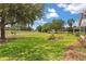 Beautiful backyard with nice golf course views at 2204 Margarita Dr, The Villages, FL 32159