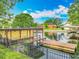Private dock offering direct access to the serene waterfront, perfect for boating and recreation at 26619 Bimini Dr, Tavares, FL 32778