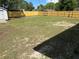 Large open backyard is fenced in and has plenty of space to enjoy at 32737 Vista Ave, Leesburg, FL 34788