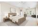 Comfortable primary bedroom featuring a sitting area, bay windows, and neutral colors at 33222 Irongate Dr, Leesburg, FL 34788