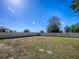 Wide fenced backyard with space for games and lounging at 34107 Alameda Dr, Sorrento, FL 32776