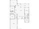 Comprehensive floor plan illustrating the layout of the primary bedroom, kitchen, living room, and outdoor lanai at 4247 James River Cir, Leesburg, FL 34748