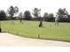 Golf practice area with players and equipment visible, part of community's amenities at 4247 James River Cir, Leesburg, FL 34748
