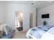 The main bedroom includes private bathroom and closet at 463 Kayla Ct, The Villages, FL 32163