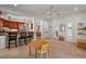 Bright and open living area adjacent to the kitchen, ideal for Gathering gatherings at 4920 Sw 4Th Cir, Ocala, FL 34471