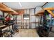 Unfinished basement, ready for customization, featuring natural lighting and ample storage at 501 Santa Fe Rd, Tavares, FL 32778