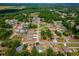 Overhead view of a residential neighborhood with houses, streets, and greenery at 8198 Se 164Th Pl, Summerfield, FL 34491